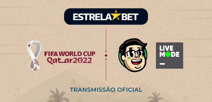 Estrelabet faz parceria com Casimiro para as transmissões da Copa do Mundo